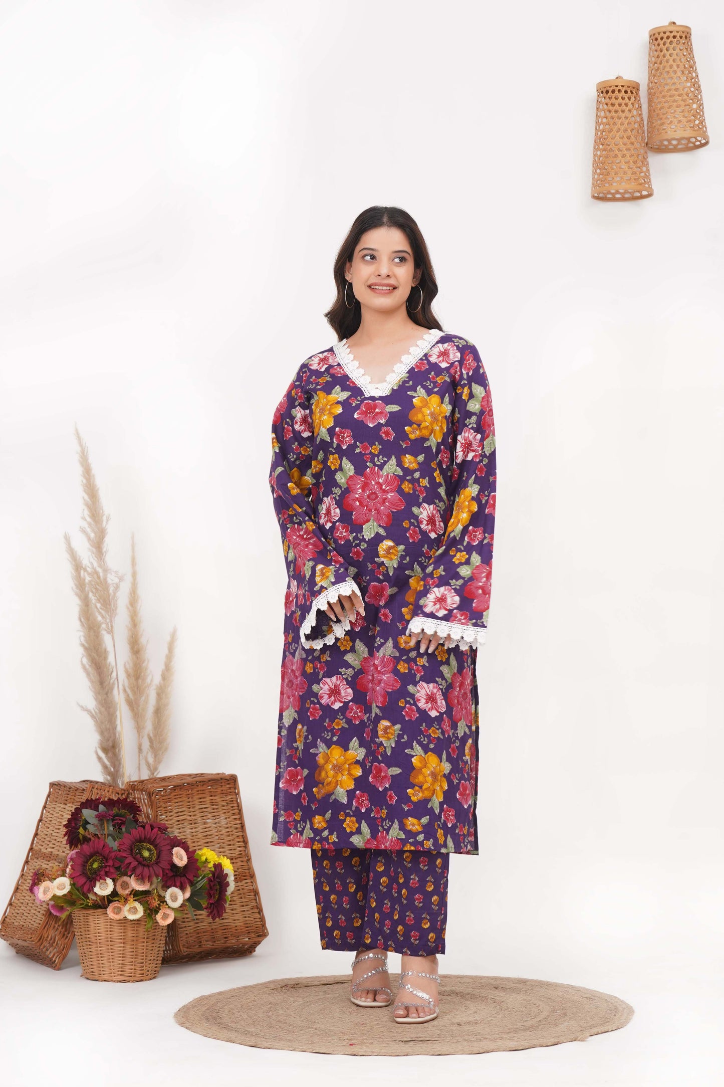 Meher Pakistani Kurti Set With Pant