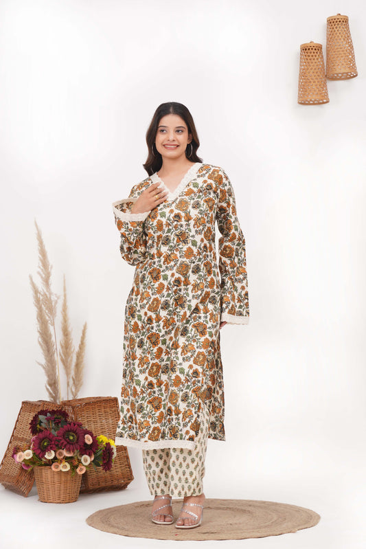 NOOR Pakistani Kurti Set With Pant