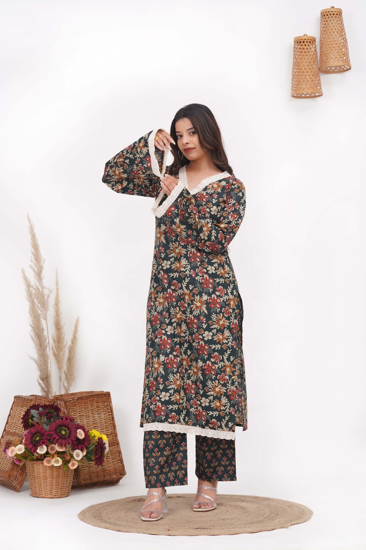Heena Pakistani Kurti Set With Pant