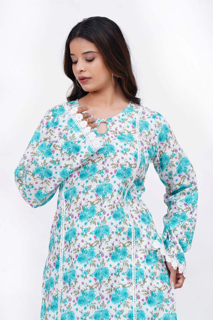 Shabnam Pakistani Kurti With Pant