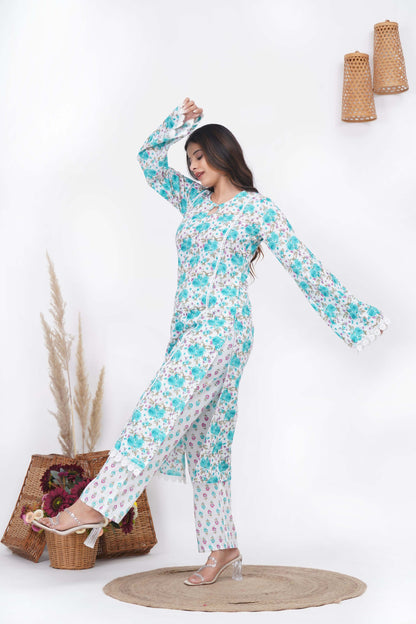 Shabnam Pakistani Kurti With Pant
